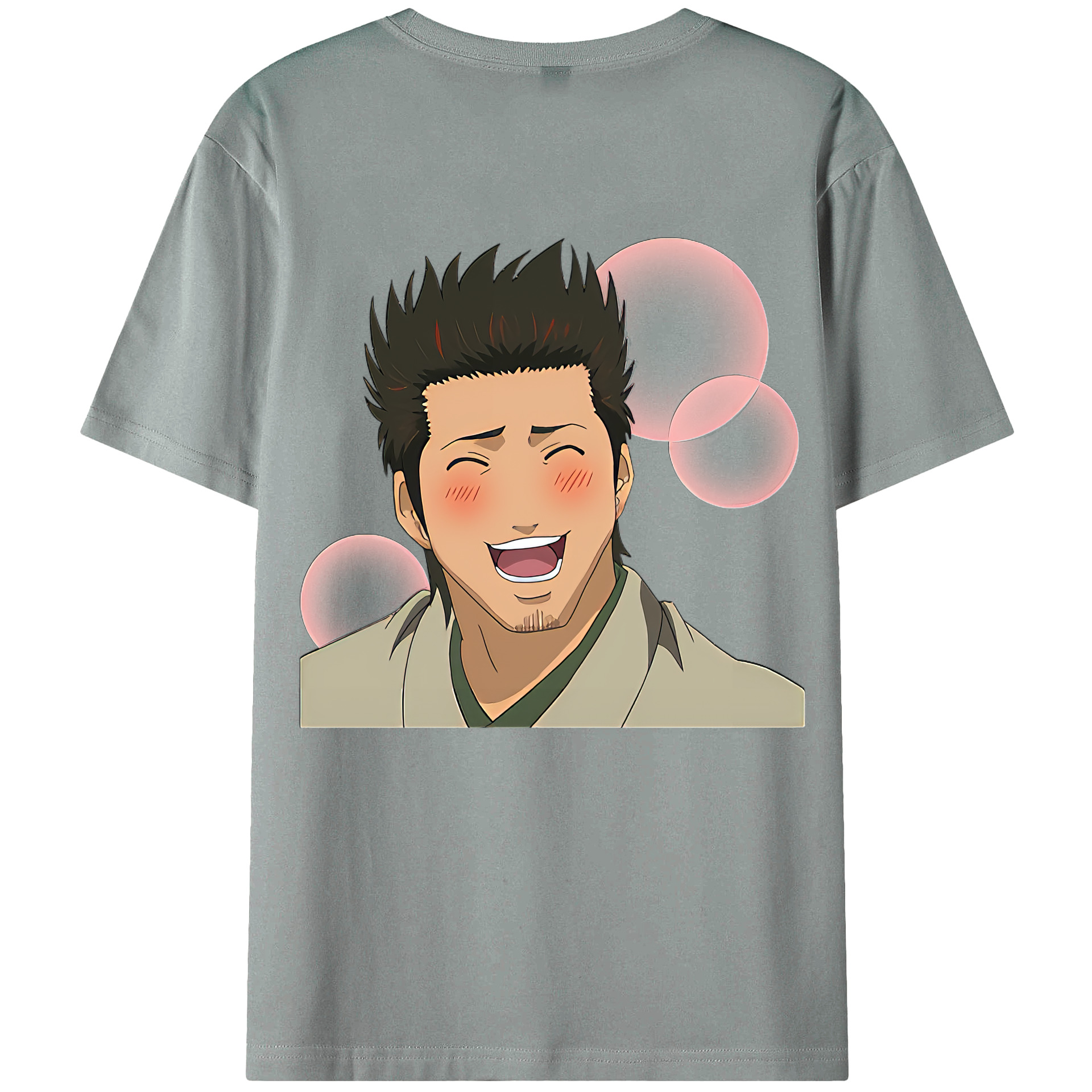 （画像用） ぎんたま 坂田銀時（さかたぎんとき） 神楽 志村新八（しむら しんぱち） GINTAMA Sakata Gintoki Kagura Shimura Shinpachi 綿100％ メンズ半袖Tシャツ（バックプリント） 通気性